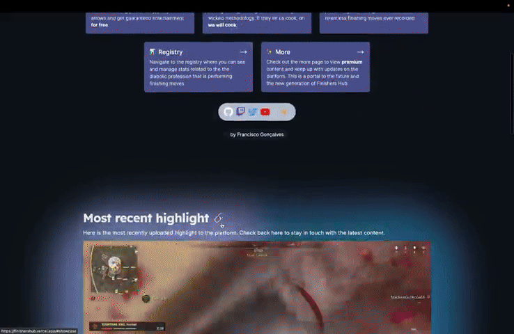 Finishers Hub: Media 1